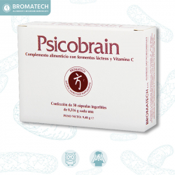 psicobrain bromatech 30 capsulas probiotico