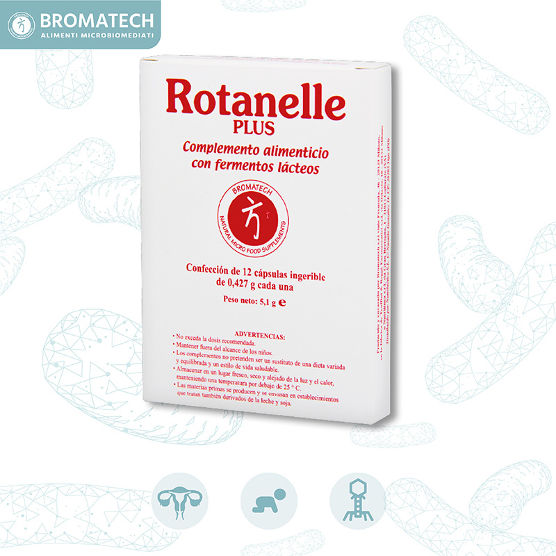 rotanelle plus bromatech 12 capsulas probiotico